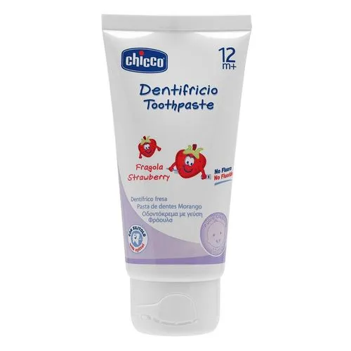 Pasta Dental Chicco Fresa Sin Flour 50 Ml 