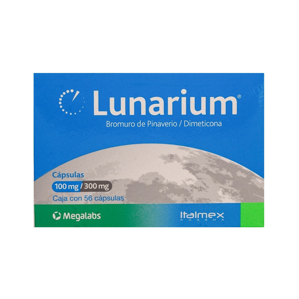 Lunarium 100/300 Mg 56 Cápsulas 