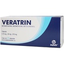 Veratrin Betametasona/Indometacina 0.75/25/215 Mg 20 Cápsulas Genérico Maver