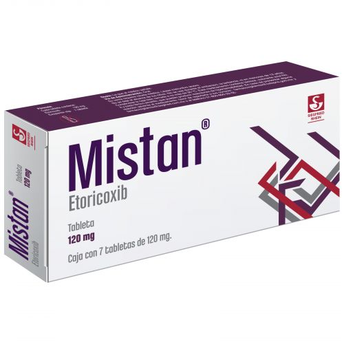 Mistan 120 Mg 7 Tabletas 