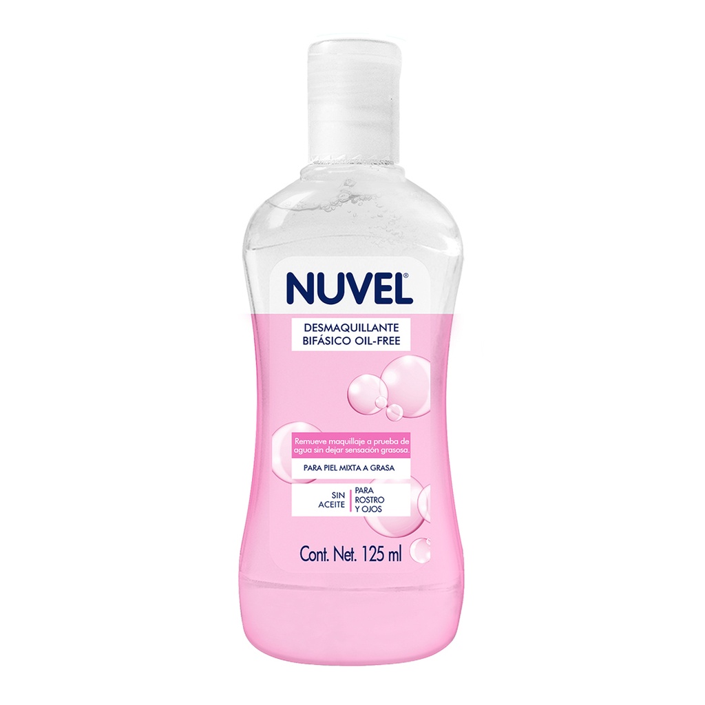 Desmaquillante Bifásico Oil Nuvel 125 Ml 