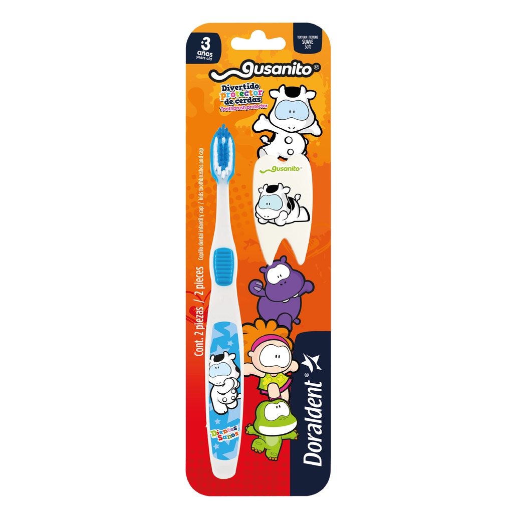 Cepillo Dental Doraldent Gusanito Más Muela 