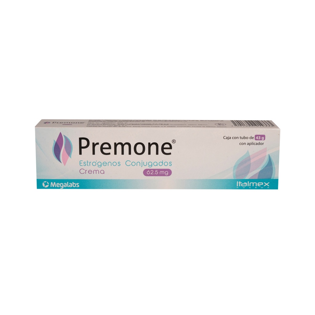 Premone Crema Con Aplicador 62.5 Mg 