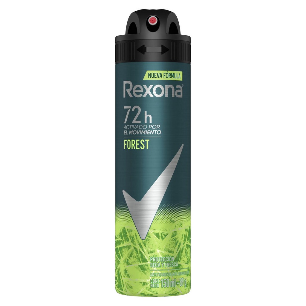 [7791293037790] Desodorante Rexona Men Forest Spray 150 Ml 