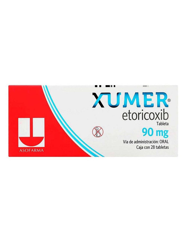 Xumer 90 Mg 28 Tabletas 