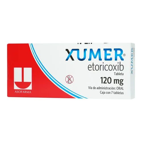 Xumer 120 Mg 7 Tabletas 