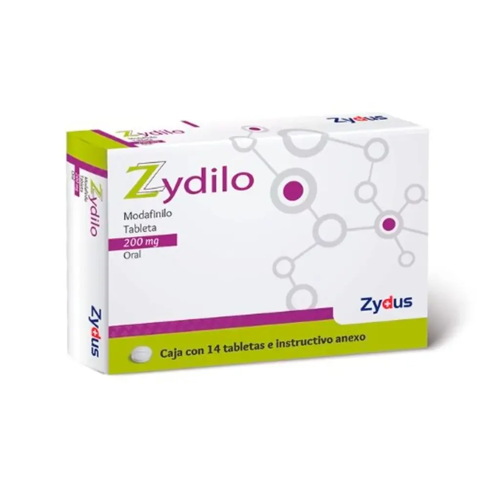 Zydilo 200 Mg 14 Tabletas modafinilo