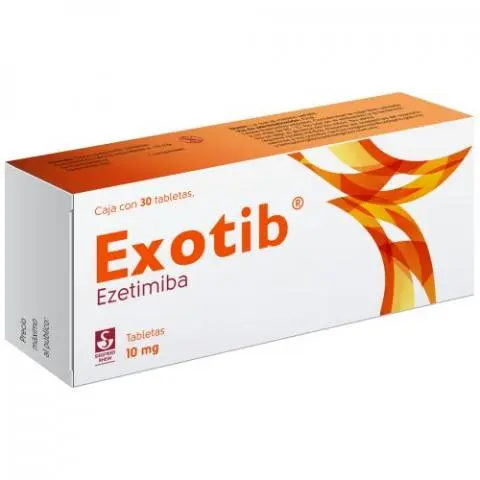 Exotib 10 Mg 30 Tabletas 
