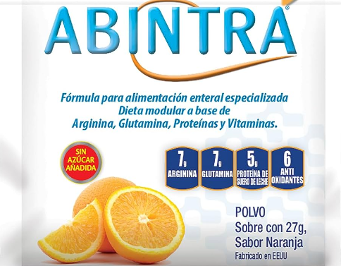 Abintra Suplemento Alimenticio Naranja Sobre 27 G