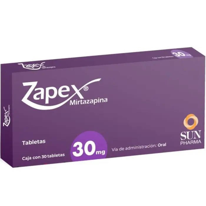 Zapex 30 Mg 30 Tabletas 