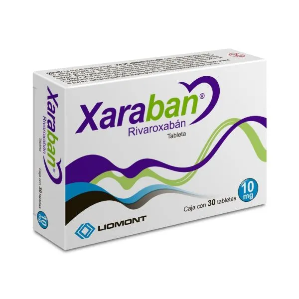 Xaraban 10 Mg 30 Tabletas 