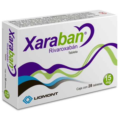 Xaraban 15 Mg 28 Tabletas 