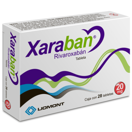 Xaraban 20 Mg 28 Tabletas 