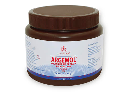 Sulfadiazina Plata Crema 1% 375G 