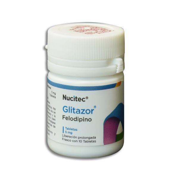 Glitazor 5 Mg Liberación Prolongada 10 Tabletas 