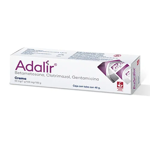 Adalir 50 Mg/ 1 G/ 100 Mg/ 100 G Crema 40 G