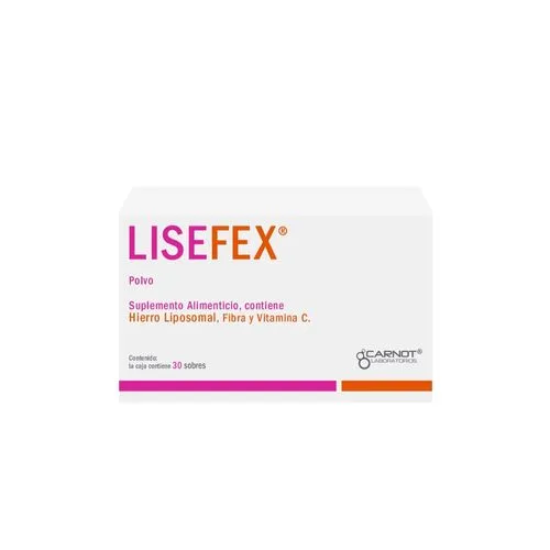 Lisefex Suplemento Alimenticio Polvo 30 Sobres 