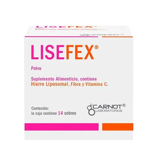 Lisefex Suplemento Alimenticio Polvo 14 Sobres 