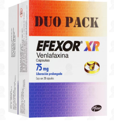 Efexor-XR 75 Mg 20 Capsulas Duo 