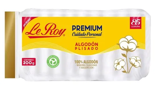 Algodón Le Roy Premium Plisa 200 G