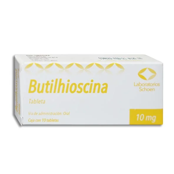 Butilhioscina 10 Mg 10 Tabletas