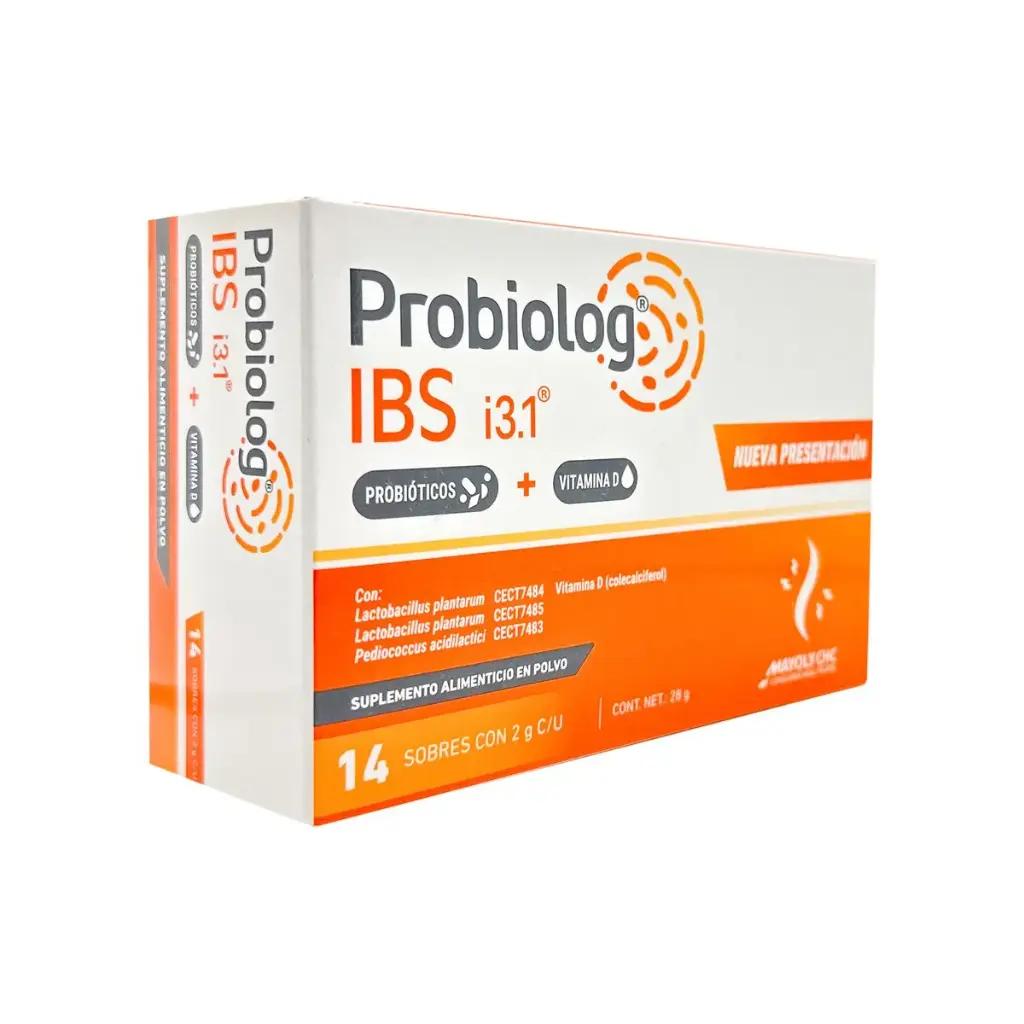 Probiolog IBS Suplemento Alimenticio 14 Sobres 2 G 