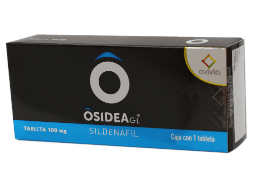 Osidea GL Sildenafil 100 Mg 1 Tableta Genérico Avivia 