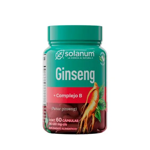 Solanum Ginseng Suplemento Alimenticio 60 Cápsulas 