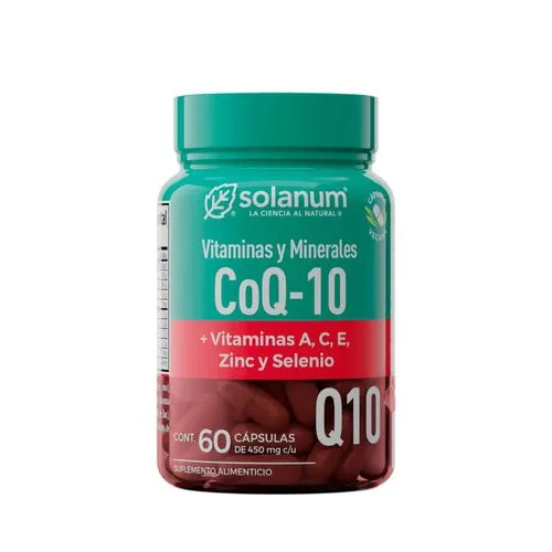 Solanum Q10 Suplemento Alimenticio 60 Cápsulas 