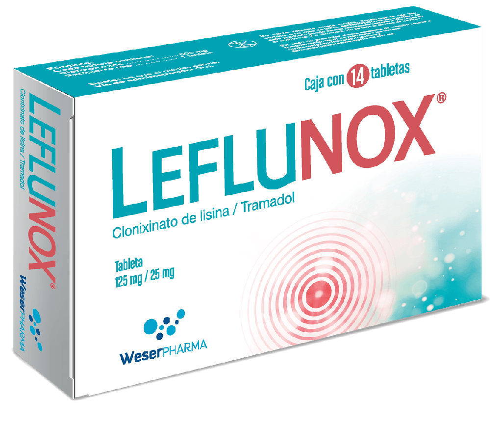 [7501300450609] Leflunox 125/25 Mg 14 Tabletas 