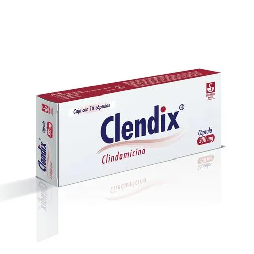 Clendix 300 Mg 16 Cápsulas 
