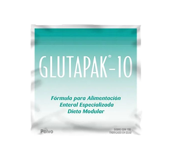 Glutapak-10 Suplemento Alimenticio Sobre 15 G 