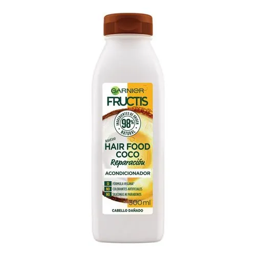 Acondicionador Garnier Fructis Hair Food Coco Cabello Dañado 300 Ml
