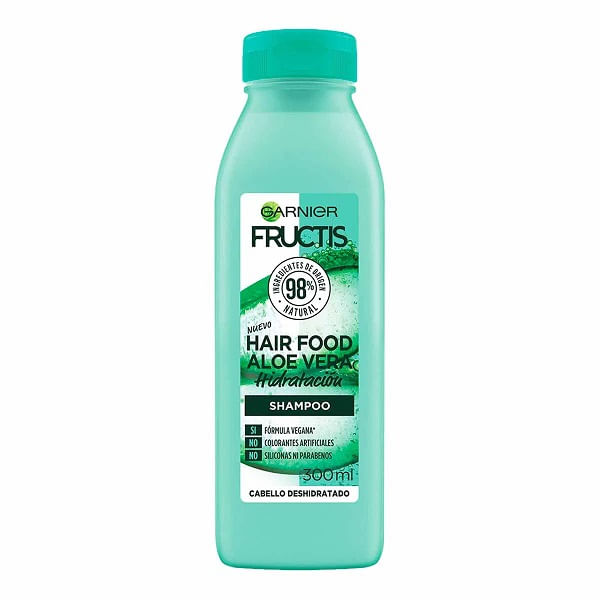 Shampoo Garnier Fructis Hair Food Aloe Vera Hidratación 300 Ml 