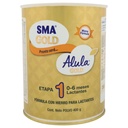SMA Gold Alula Etapa 1 Lactantes 0-6 Meses Polvo 400 G 