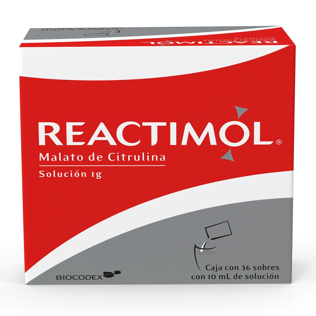 [7502267780075] Reactimol 1 G Solución 36 Sobres 