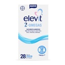 Elevit 2-Omegas Suplemento Alimenticio 28 Cápsulas 