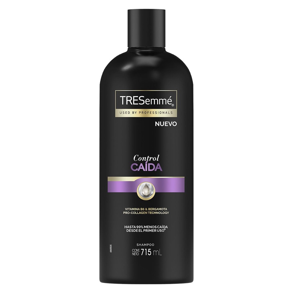 Shampoo Tresemmé Control Caída 715 Ml 