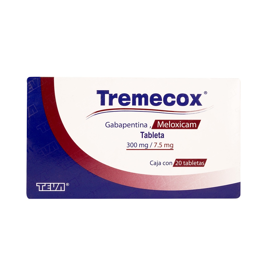 [7501250838458] Tremecox 300/7.5 Mg 20 Tabletas 