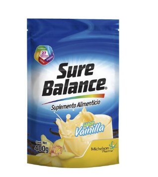 Sure Balance Suplemento Alimenticio Vainilla Polvo 400 G 