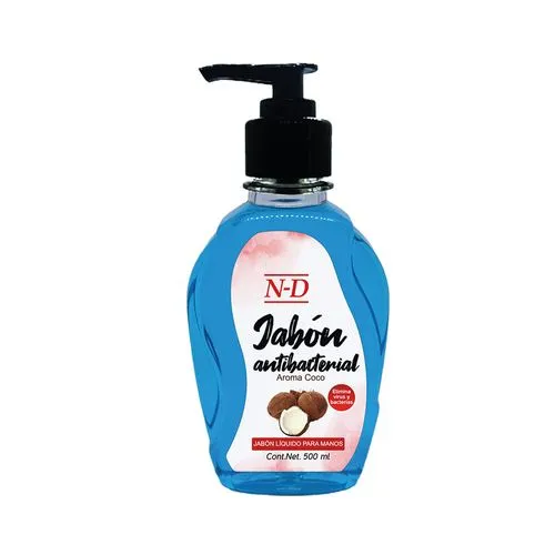 Jabón N-D Antibacterial Para Manos Brisa 500 Ml 