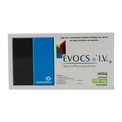 [7501299307717] Evocs lll I.V. 500 Mg Solución Inyectable 100 Ml 
