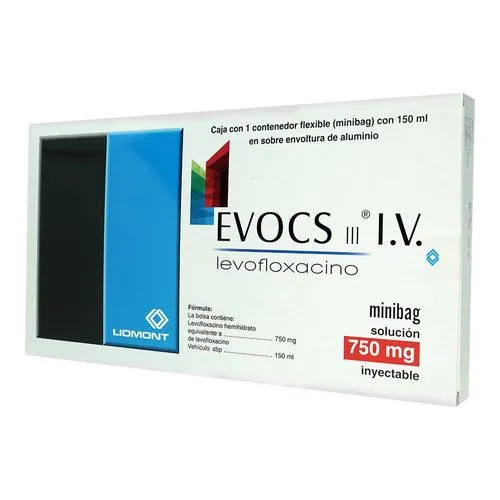 Evocs lll 750 Mg Solución Inyectable 150 Ml 