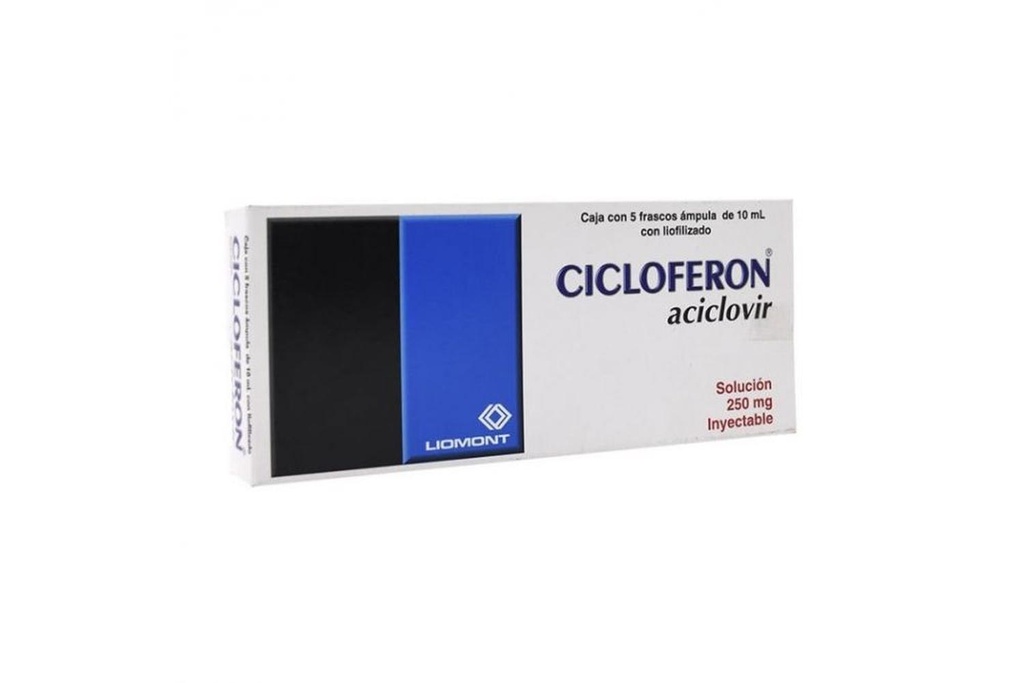 [7501299303399] Cicloferon Infusión 250 Mg 5 Frasco Ámpula 10 Ml 
