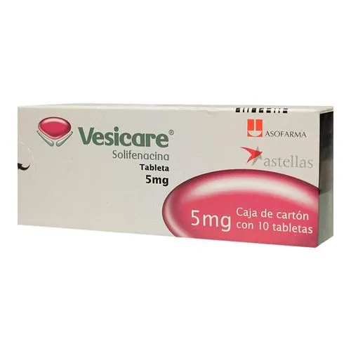 Vesicare 10 Tabletas Recubiertas 5 Mg 