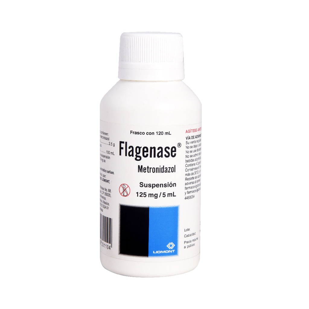 [7501299301104] Flagenase 125 Mg Suspensión 120 Ml 