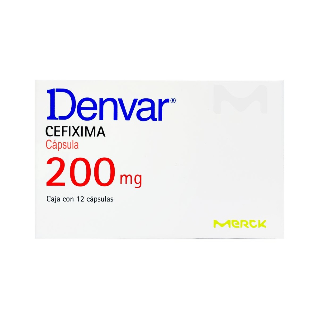 Denvar 200 Mg 12 Cápsulas 