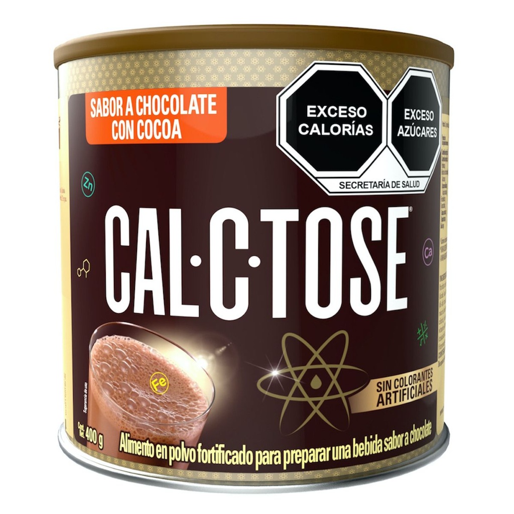 Cal-C-Tose Chocolate En Polvo 400 G