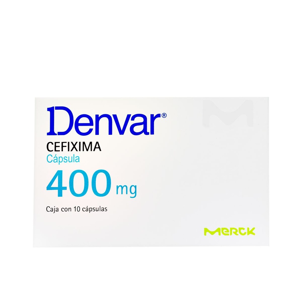 Denvar 400 Mg 10 Cápsulas 
