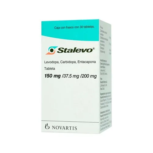 Stalevo 150/37.5/200 Mg 30 Tabletas 